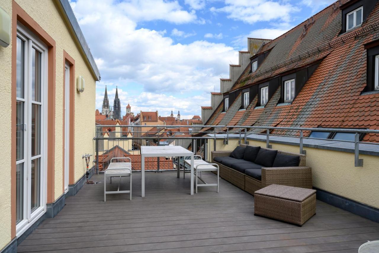 Arnulfsplatz Aparts Regensburg Exteriör bild
